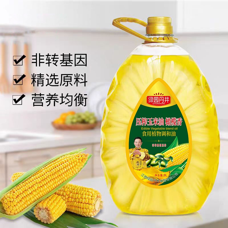 腾博汇游戏官网 压榨玉米油橄榄香食用植物协调油 5L