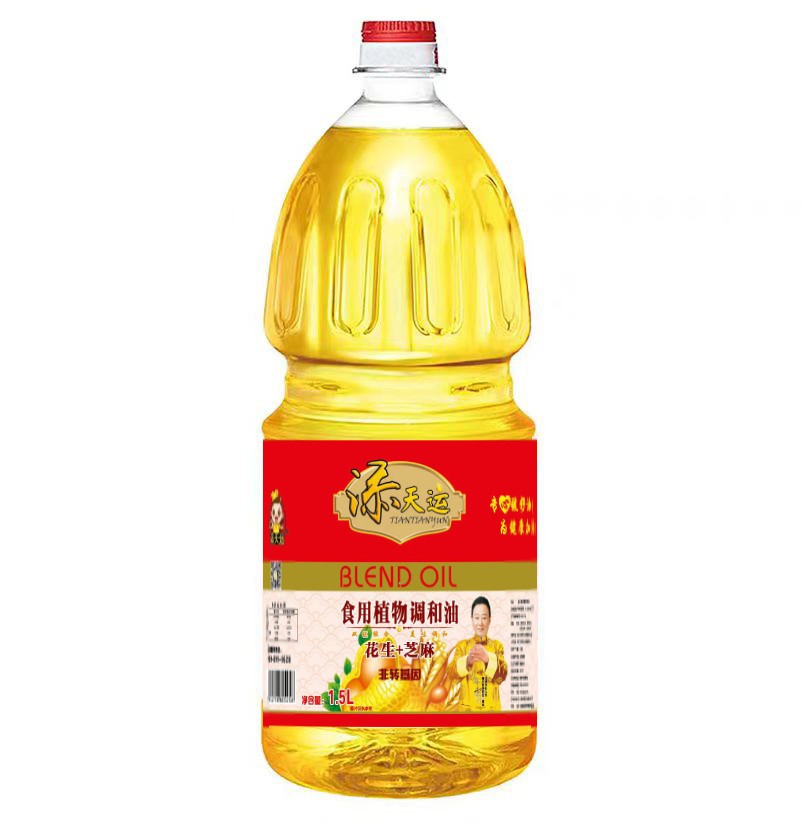 添天运 花生+芝麻食用植物协调油 1.5L